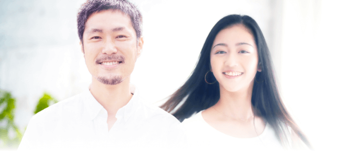 男女の写真